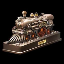 Die-Cast Locomotive Model