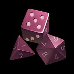 Lucky Wooden Dice Set